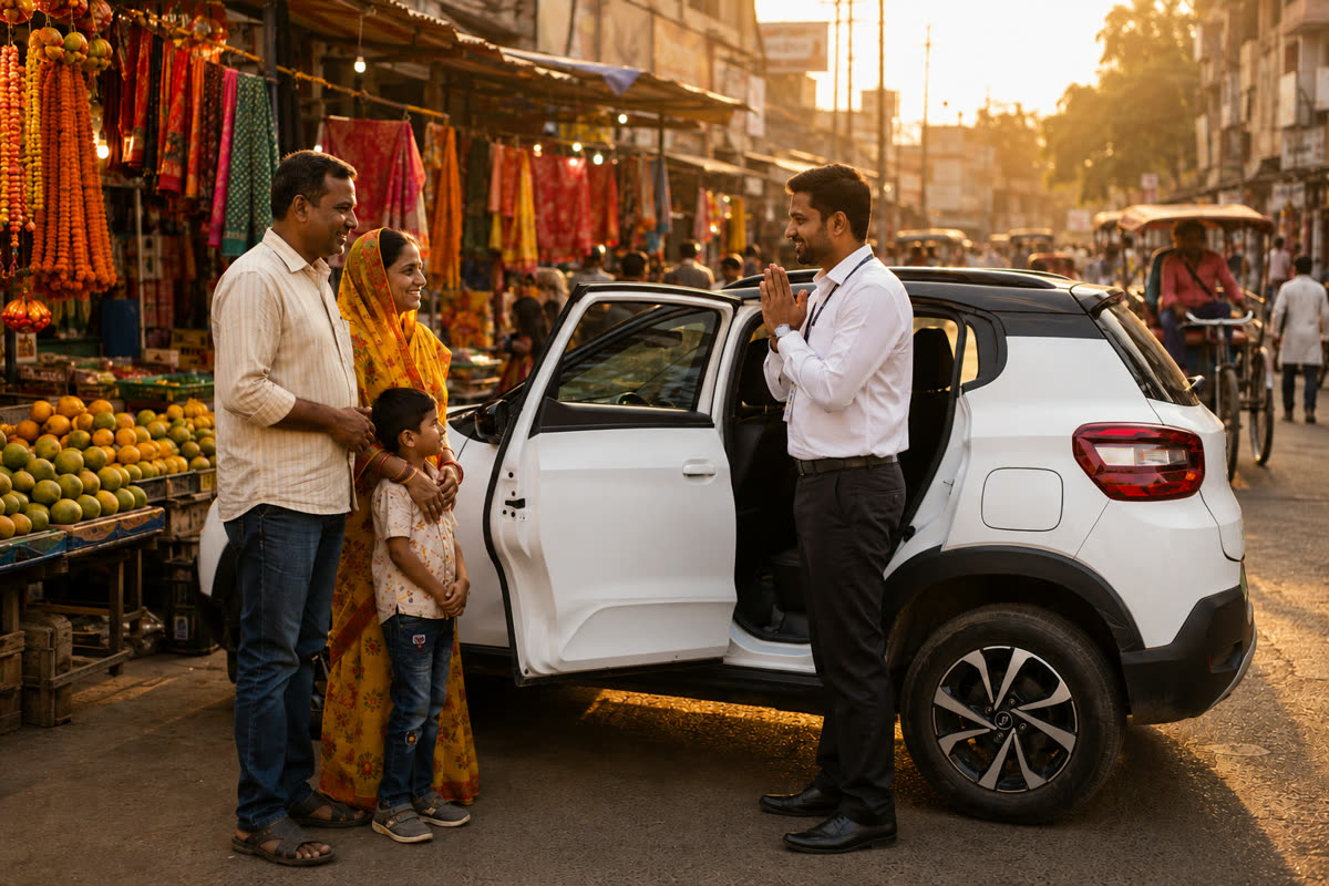 Local SaarthiEV drivers and staff, employed close to home in Bihar
